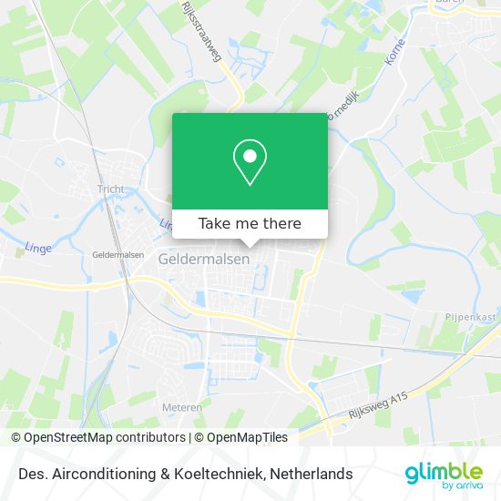 Des. Airconditioning & Koeltechniek map