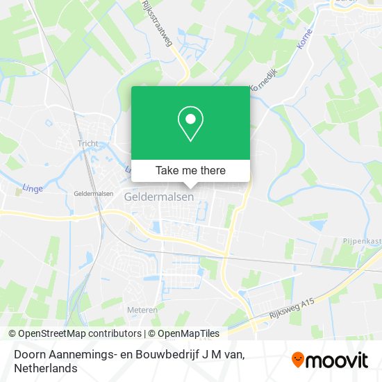 Doorn Aannemings- en Bouwbedrijf J M van Karte