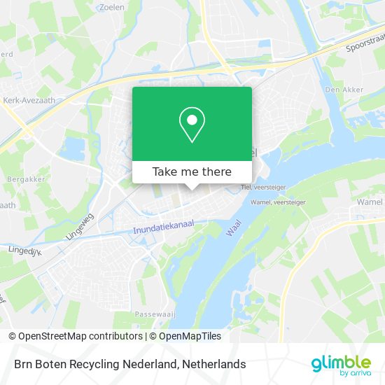 Brn Boten Recycling Nederland Karte