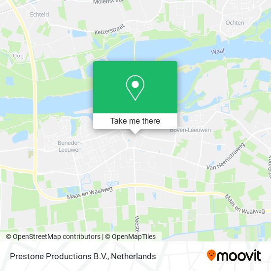 Prestone Productions B.V. map