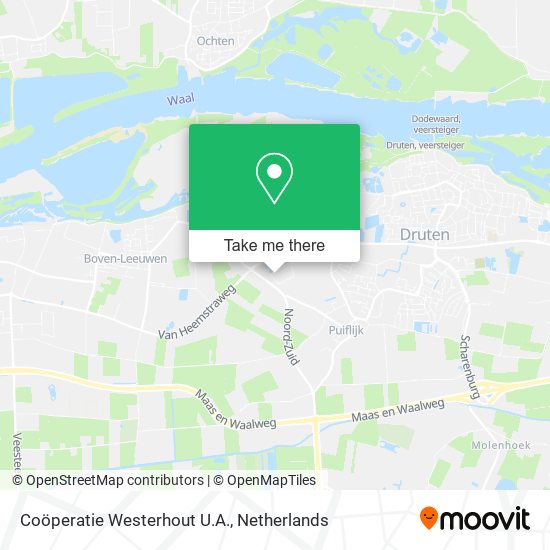 Coöperatie Westerhout U.A. map