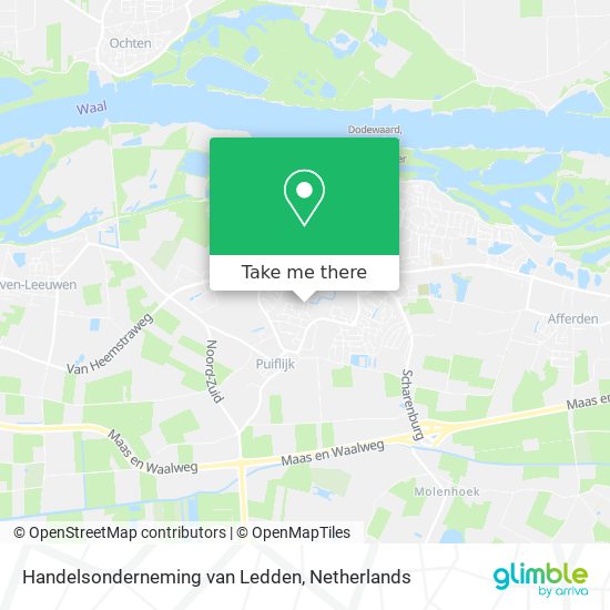 Handelsonderneming van Ledden map