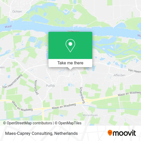 Maes-Caprey Consulting map