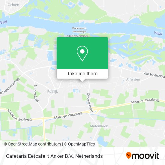 Cafetaria Eetcafe 't Anker B.V. map
