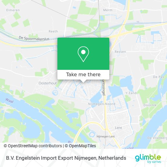 B.V. Engelstein Import Export Nijmegen map