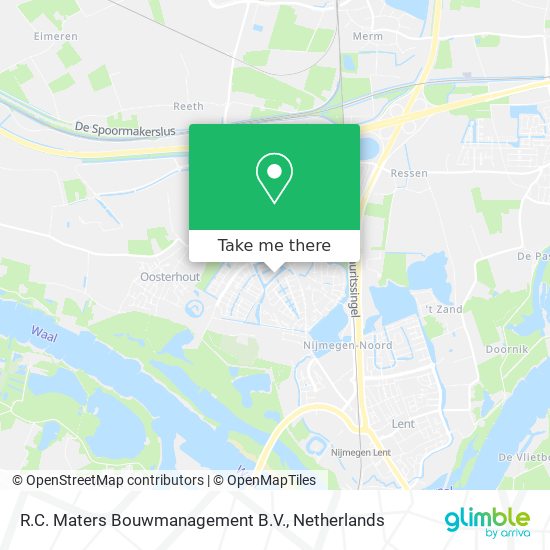 R.C. Maters Bouwmanagement B.V. map