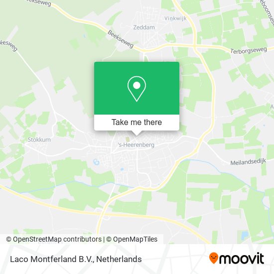Laco Montferland B.V. map