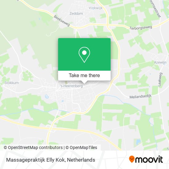 Massagepraktijk Elly Kok map