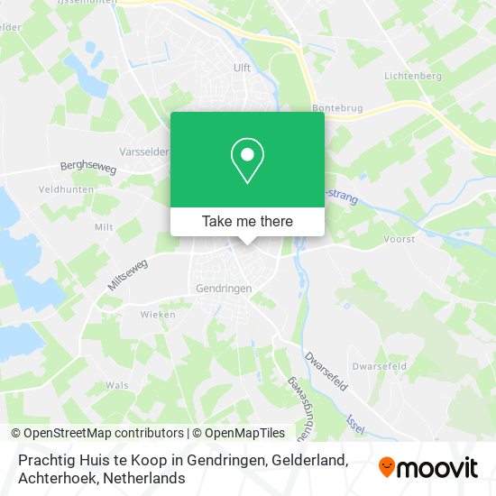 Prachtig Huis te Koop in Gendringen, Gelderland, Achterhoek Karte