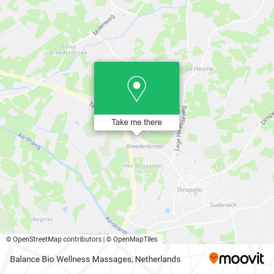 Balance Bio Wellness Massages map