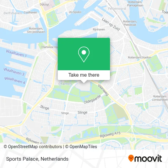 Sportpaleis map