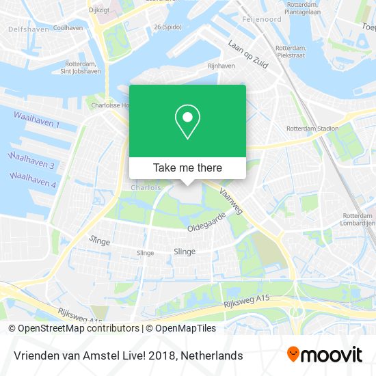 Vrienden van Amstel Live! 2018 Karte