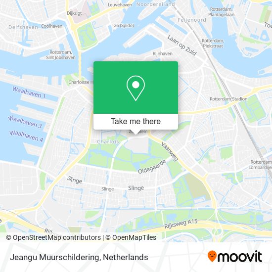 Jeangu Muurschildering map