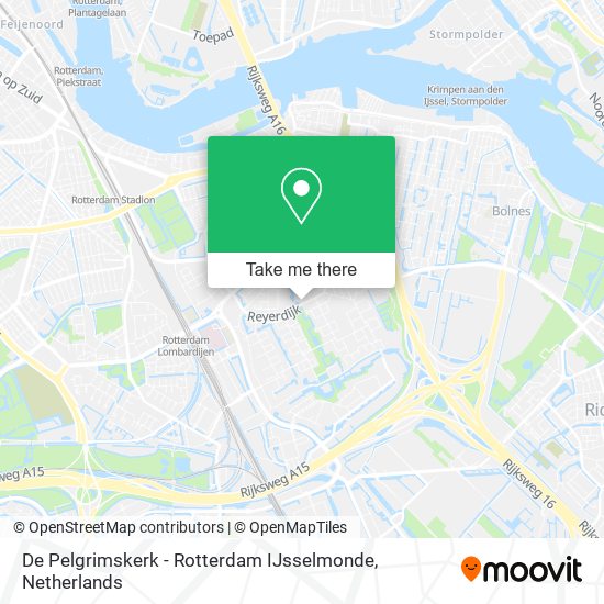 De Pelgrimskerk - Rotterdam IJsselmonde map