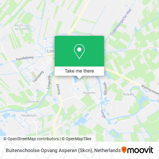 Buitenschoolse Opvang Asperen (Skcn) map