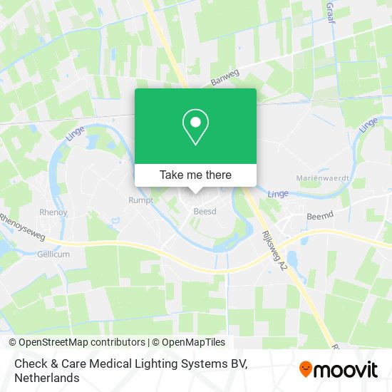 Check & Care Medical Lighting Systems BV map
