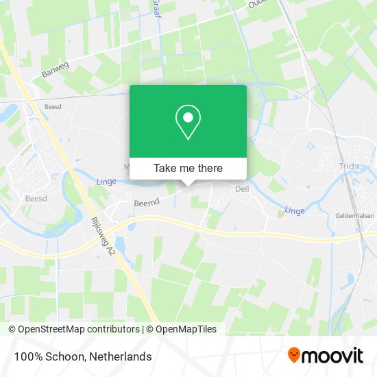 100% Schoon map