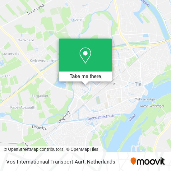 Vos Internationaal Transport Aart Karte