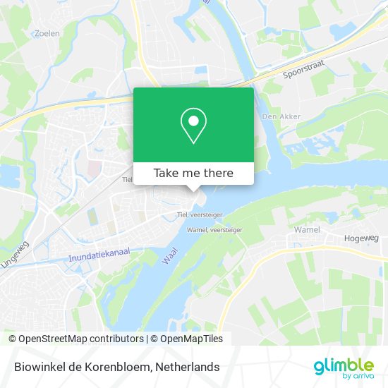 Biowinkel de Korenbloem Karte