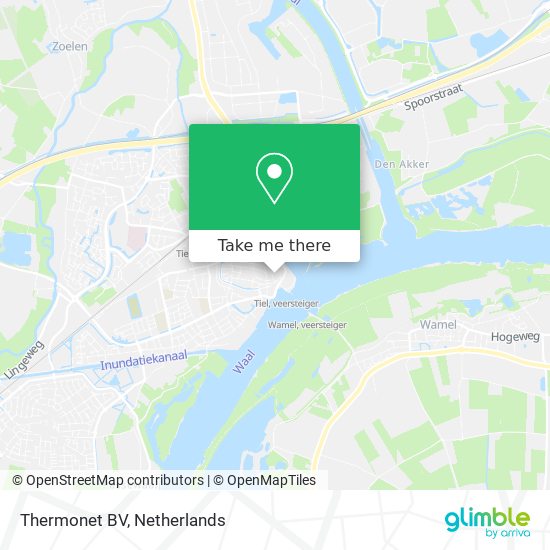 Thermonet BV map