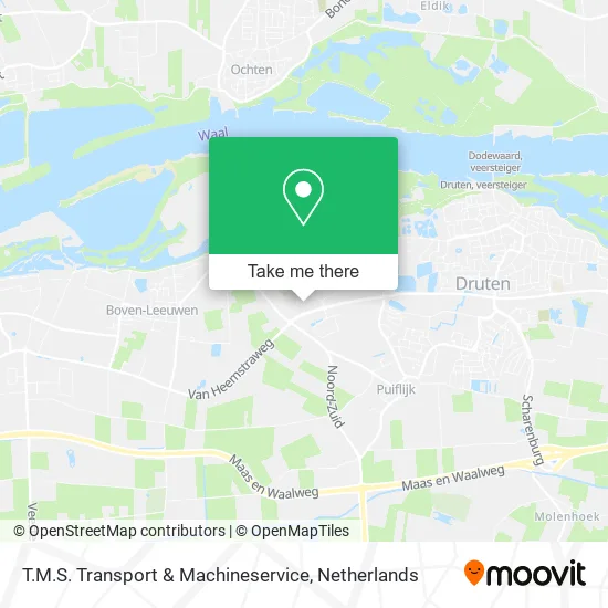 T.M.S. Transport & Machineservice map