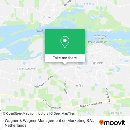 Wagner & Wagner Management en Marketing B.V. map
