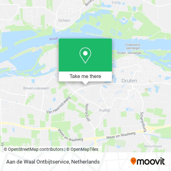 Aan de Waal Ontbijtservice map