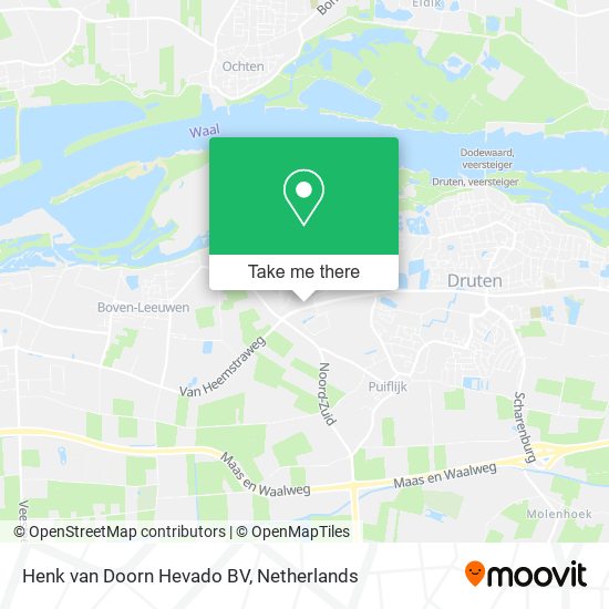 Henk van Doorn Hevado BV map