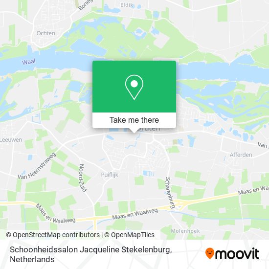 Schoonheidssalon Jacqueline Stekelenburg Karte