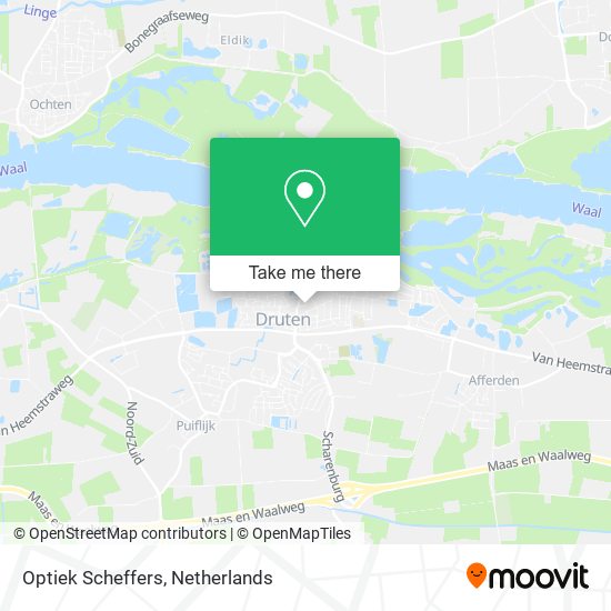 Optiek Scheffers map