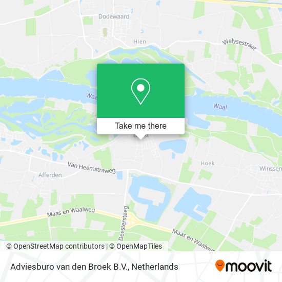 Adviesburo van den Broek B.V. map