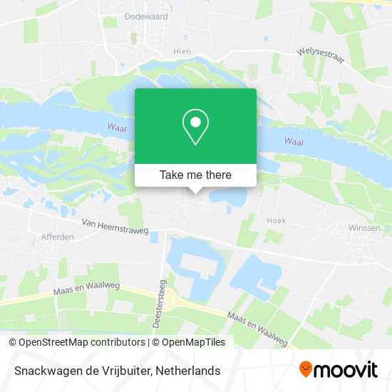 Snackwagen de Vrijbuiter Karte