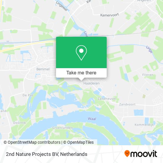 2nd Nature Projects BV map