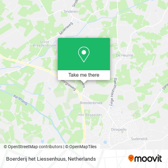 Boerderij het Liessenhuus map