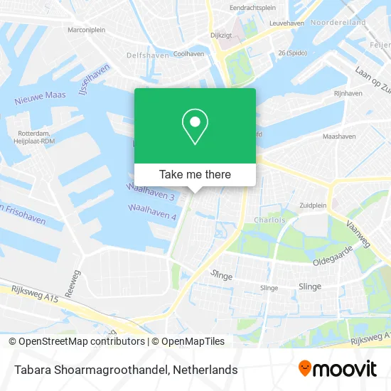 Tabara Shoarmagroothandel map