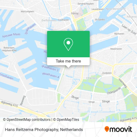 Hans Reitzema Photography map