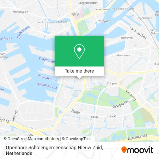 Openbare Scholengemeenschap Nieuw Zuid Karte