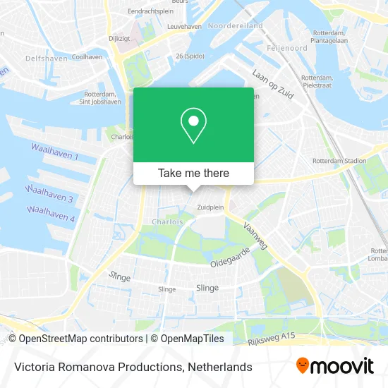 Victoria Romanova Productions map