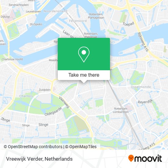 Vreewijk Verder map