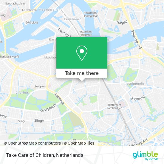 Take Care of Children map