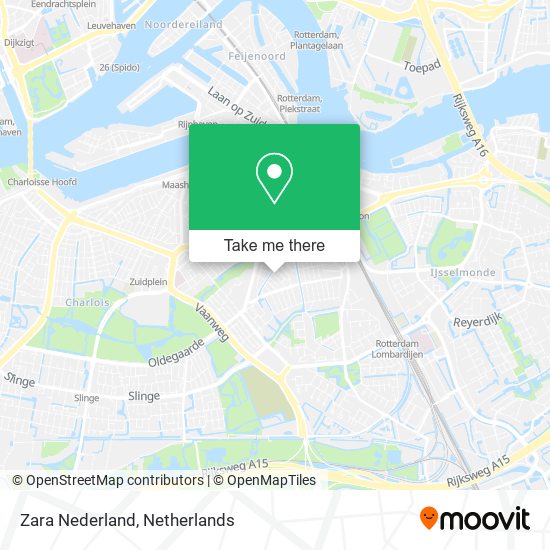 Zara Nederland Karte
