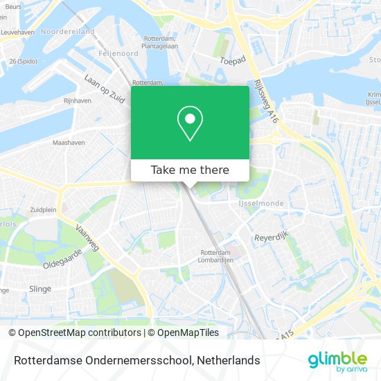 Rotterdamse Ondernemersschool Karte