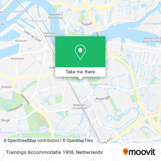 Trainings Accommodatie 1908 map