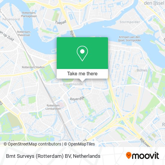 Bmt Surveys (Rotterdam) BV map