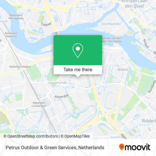 Petrus Outdoor & Green Services map