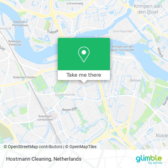 Hostmann Cleaning map