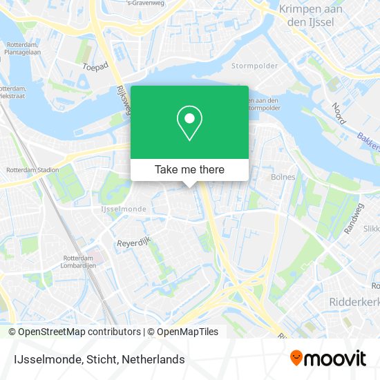 IJsselmonde, Sticht map