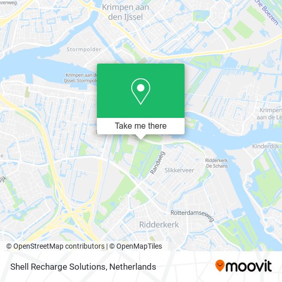 Shell Recharge Solutions map