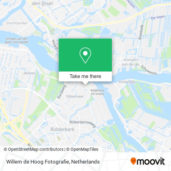 Willem de Hoog Fotografie map