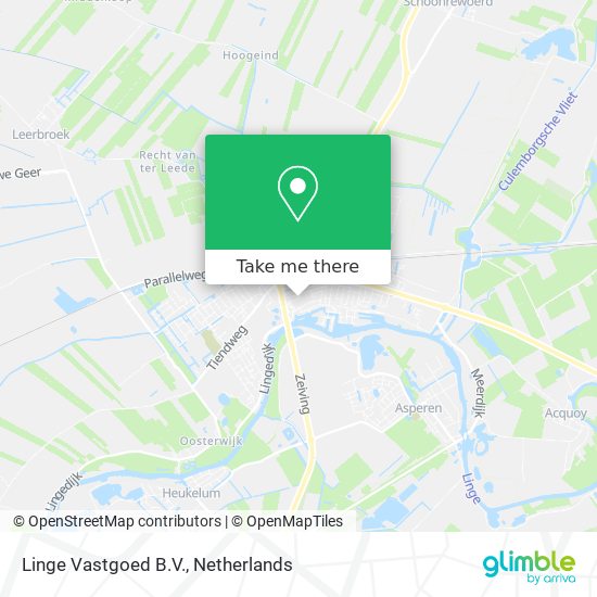 Linge Vastgoed B.V. map